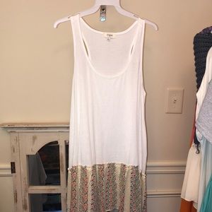 Summer Tank with flowers